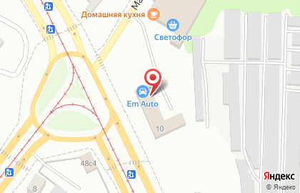 Центр по продаже автостекла и автозапчастей em Auto в Орджоникидзевском районе на карте