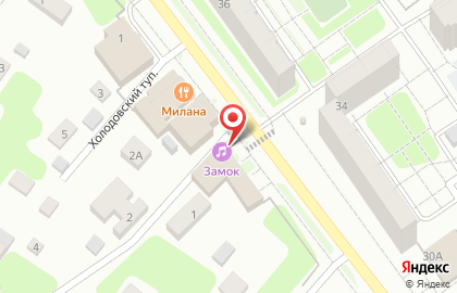 Клуб Замок на карте