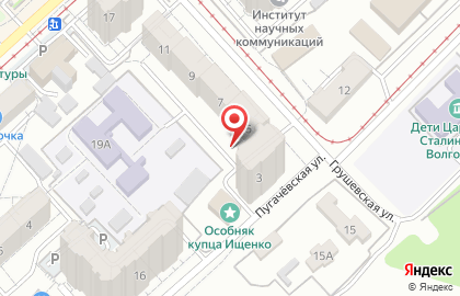 Реклама в подъездах от РА Арт-Лифт в Ворошиловском районе на карте