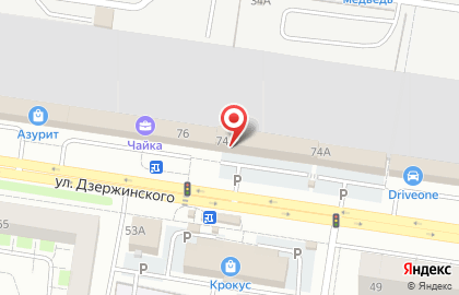 Магазин дверей и комплектующих Двери Элегант в Автозаводском районе на карте