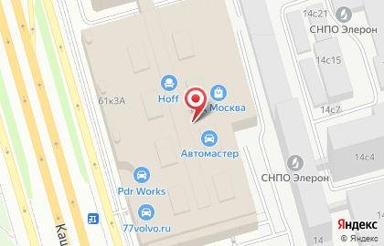 Автосервис Автомастер в Северном Орехово-Борисово на карте