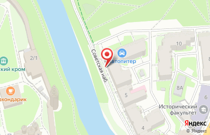 Главное бюро медико-социальной экспертизы Псковской области на Советской улице на карте