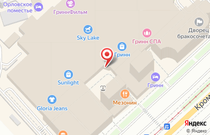 Спортивный клуб каратэ Dojo №1 в Заводском районе на карте