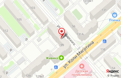 Магазин садово-хозяйственных товаров Семена на улице Володарского на карте