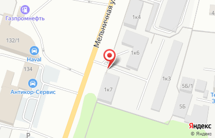 Шиномонтажная мастерская в Кировском районе на карте