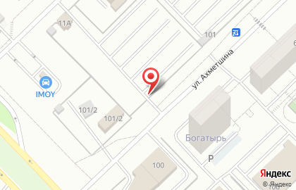 Автостоянка в Казани на карте