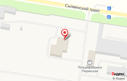 Столовая в Перми на карте