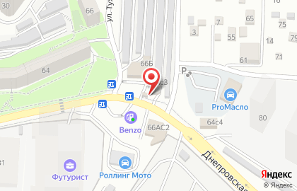 Пит-стоп Rest line в Первореченском районе на карте