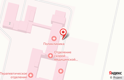 Ловозерская центральная районная больница на Комсомольской на карте