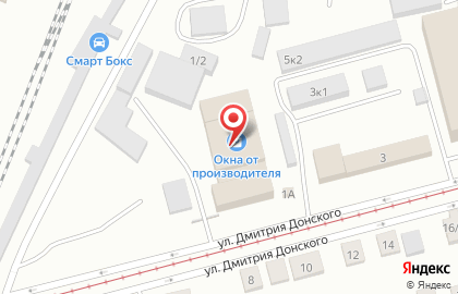 Компания Otproffi на Дмитрия Донского, 1 на карте