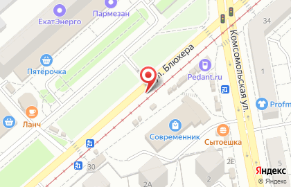 Киоск по продаже мясной продукции в Кировском районе на карте