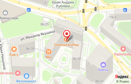 Компания Орион на Ленинградском проспекте на карте