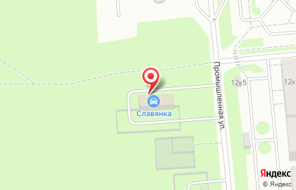 СТО Славянка в Пушкинском районе на карте