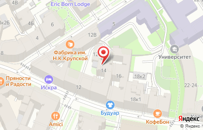Спортивное ателье Queen gym на карте
