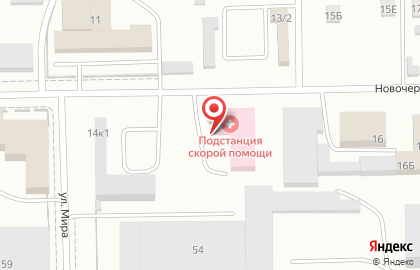 Республиканская станция скорой медицинской помощи и центр медицины катастроф в Орджоникидзевском районе на карте