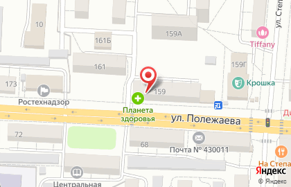 Кондитерский магазин Вкусняшки от Машки на улице Полежаева на карте