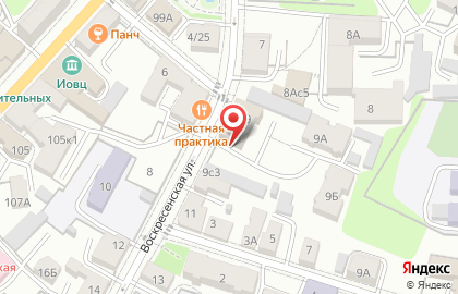 Министерство экономического развития Калужской области на Воскресенской улице на карте