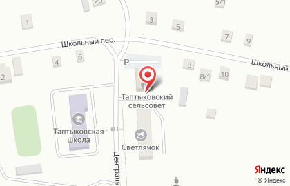 Фельдшерско-акушерский пункт с. Таптыково на карте