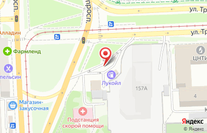 Лукойл-ликард на Свердловском проспекте, 53а/1 на карте