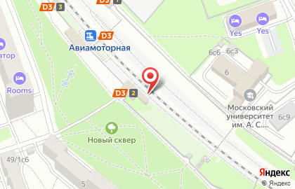 Новая, железнодорожная станция на шоссе Энтузиастов на карте
