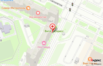 Торгово-сервисная компания BS service на проспекте Большевиков на карте