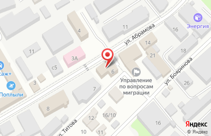 Мулине на карте