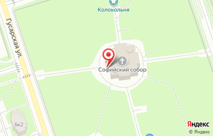 Софийский собор на карте