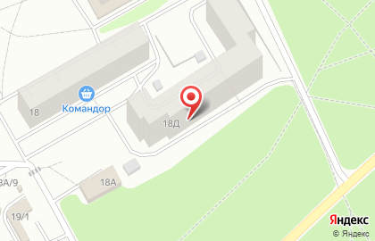 Интернет-провайдер Орион телеком в Академгородке на карте