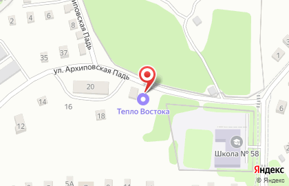 Торговая компания Тепло Востока на карте