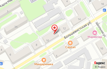 Торговая фирма на Большевистской улице на карте