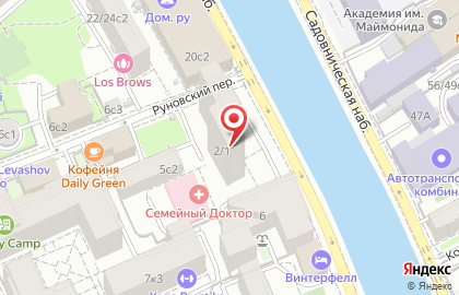Экспертно-оценочная компания Аэнком на Озерковской набережной на карте