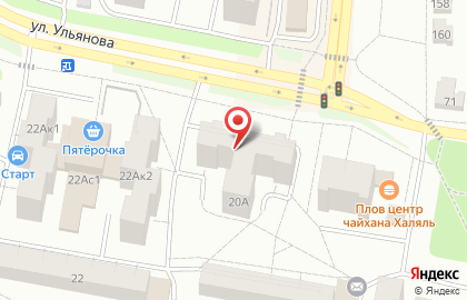 Магазин по продаже шаурмы-халяль на карте