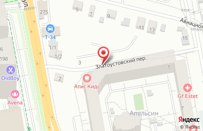 Автостоянка в Екатеринбурге на карте