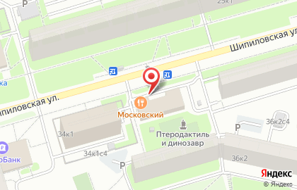 Ресторан Московский в Москве на карте