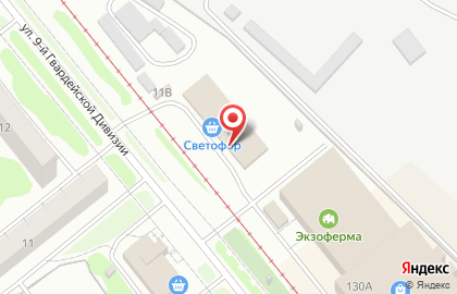 Магазин Светофор в Новосибирске на карте