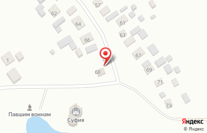 Продовольственный магазин на улице Фурманова на карте