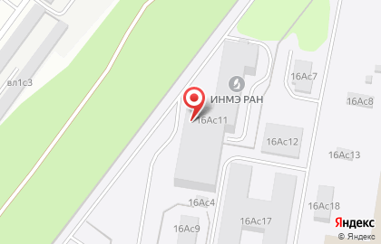 Институт нанотехнологий и микроэлектроники РАН на карте