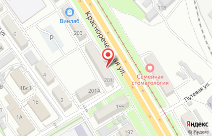 Компьютерный клуб Proxy на Краснореченской улице на карте