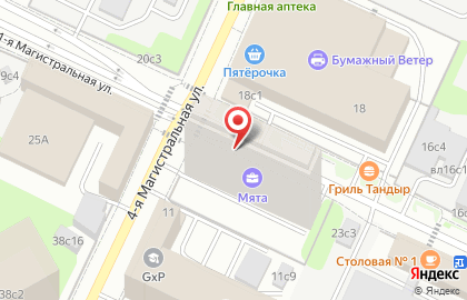 Экспресс-салон на Полежаевской на карте