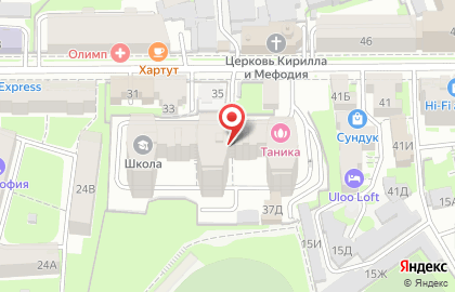 Нижегородская Школа Практической Психологии в Нижегородском районе на карте