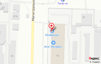Кафе Навруз на Магистралиной улице на карте