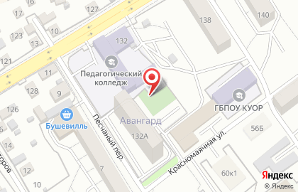 Автосервис Volt на улице Бажова на карте