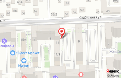 Компания автопроката Авторитет на Стабильной улице на карте