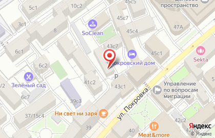 Дракон на улице Покровка на карте
