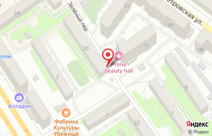 Комиссионный магазин Маяк в Зелёном переулке на карте