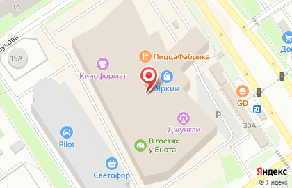 Сеть супермаркетов Верный на проспекте Машиностроителей, 30 на карте