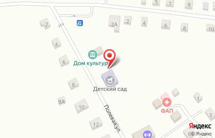 Чикчинская средняя общеобразовательная школа им. Х. Х. Якина на Полевой улице на карте