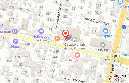 Визовый центр ТВК Групп в Карасунском округе на карте