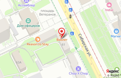 Салон-магазин товаров для животных Кошкин Дом в Свердловском районе на карте