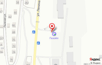Газойл в Горно-Алтайске на карте